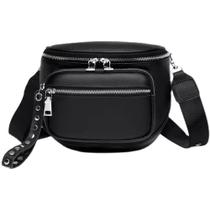 Bolsa Feminina Transversal Tipo Pochete 116 Cor:preto