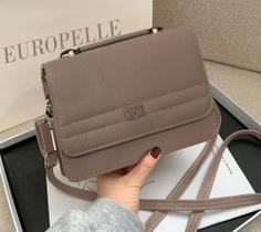Bolsa Feminina Transversal Tiracolo Casual Qualquer Ocasião Linda Prática Luxo Media