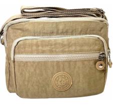 Bolsa Feminina Transversal Tiracolo Nylon Passeio Impermeável Color