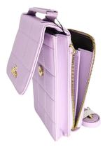 Bolsa feminina transversal tiracolo porta celular carteira grande cores