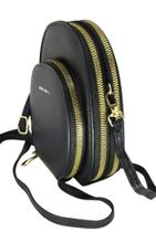 Bolsa feminina transversal tiracolo porta celular carteira redonda de ombro