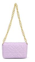 Bolsa Feminina Transversal Tote Corrente Metal