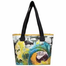 Bolsa Feminina Tropical Arara Brasil Magicc Bolsas