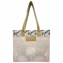 Bolsa Feminina Tropical Coqueiros Palha Magicc Bolsas