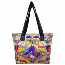 Bolsa Feminina Tropical Impermeável Geométrica Magicc Bolsas Bolsa Feminina Tropical Impermeável Geométrica Magicc Bolsas