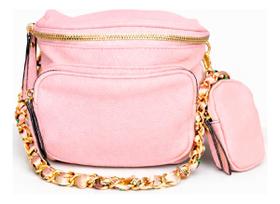 Bolsa Feminina Versátil com 3 Bolsos Externos e Porta Moedas