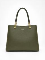 Bolsa Feminina Veryrio de Ombro ou Transversal com 3 Divisórias Cor: Verde