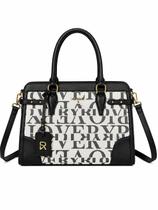 Bolsa Feminina Veryrio Grande Monograma Com Alça Transversal Premium