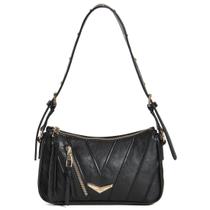 Bolsa Feminina Via Marte B1-343-01 Cor:Preto Bolsa Feminina Via Marte B1-343-01 Cor:Preto