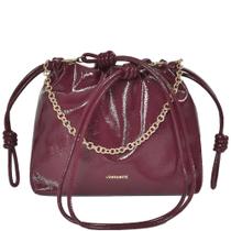 Bolsa Feminina Via Marte com Corrente B2-617 Borgonha