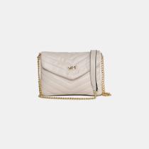 Bolsa Feminina Via Marte Matelassê Off White off white