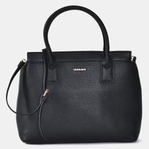 Bolsa Feminina Via Marte Shopping Grande Preto Preto