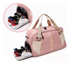 Bolsa Feminina Viagem Academia Passeio Transversal