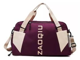 Bolsa Feminina Viagem Academia Passeio Transversal - Zaoqiu