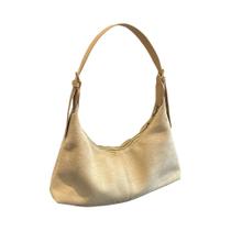 Bolsa Feminina Vintage de Camurça - Bolsa de Ombro Casual e Luxo
