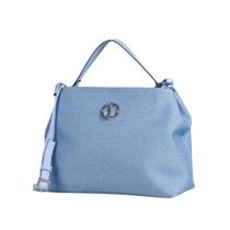 Bolsa Feminina Vizzano Tiracolo Tecido Jeans Azul