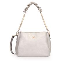 Bolsa Feminina WJ Satchel Prata - 45930