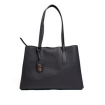 Bolsa Feminina WJ Tiracolo Média Compartimentos Preto