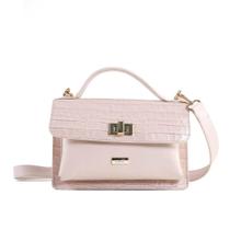 Bolsa Feminina Zariff Croco 1006 Nude