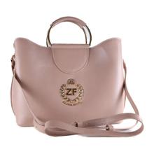 Bolsa Feminina Zariff Tote com Alça de Metal 142b Nude