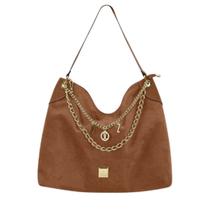 Bolsa Femininz Vizzano 10107.1 Camurca Strech Duo Napa Soft