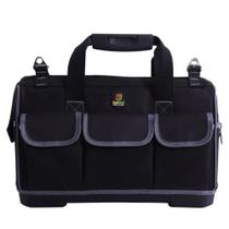 Bolsa Ferramentas Maleta Fundo De Borracha Mala Reforcada 14 Bolsos Eletricista Pedreiro