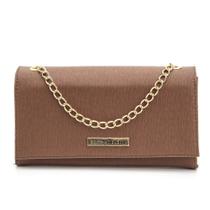 Bolsa Festa Feminina Rosa Helena Caramelo Carteira Luxo Evento Viagem