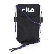 Bolsa Fila Lateral Unissex Pouch Multi Preto