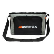 Bolsa Fishing Bag Preta e Cinza Performance Exploring - Monster 3X