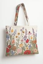 Bolsa Floral Aquarelada em Algodão Reciclado Leve Ecológica Bolsa Floral Aquarelada em Algodão Reciclado Leve Ecológica
