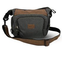 Bolsa Fotográfica De Ombro Tiracolo Stout Acolchoada Com Divisórias GRAFITE Bolsa Fotográfica De Ombro Tiracolo Stout Acolchoada Com Divisórias GRAFITE