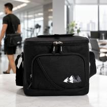 Bolsa Frasqueira Térmica Praia, Academia & Trabalho 13L Cor:Preto Bolsa Frasqueira Térmica Praia, Academia & Trabalho 13L Cor:Preto