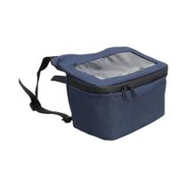 Bolsa Frontal Durável Para Bicicleta De Montanha Com Grande Capacidade E Janela De Visualização,