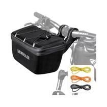 Bolsa Frontal Multifuncional Para Bicicleta NEWBOLER À Prova d'Água De 2.5L, Bolsa De Guidão Dura Em