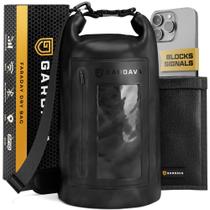 Bolsa Gardava Faraday, bolsa Shield de nível militar, gaiola EMP impermeável, bolsa seca para laptops e telefones, bolsas Faraday grandes Go Dark