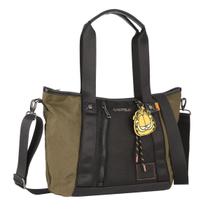 Bolsa Garfield Feminina Média Nylon Chaveiro Tiracolo GF2964