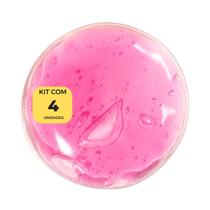 Bolsa Gel Redonda Rosa 9cm de Diâmetro Frio e Quente (4 uni) Bolsa Gel Redonda Rosa 9cm de Diâmetro Frio e Quente (4 uni)