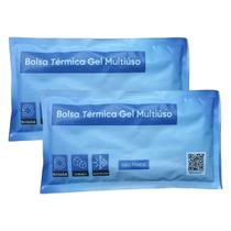 Bolsa Gelo Compressa Térmica Gel Quente Fria Mercur 2 Unid