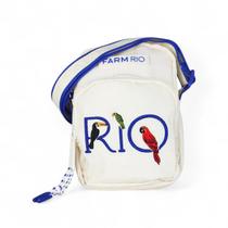 Bolsa Gema Farm ETC Rio Branca e Azul Minimalista Verão 25 Bolsa Gema Farm ETC Rio Branca e Azul Minimalista Verão 25