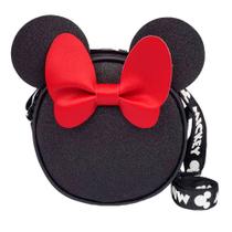 Bolsa Glitter Minnie Mickey Pampili