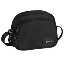 Bolsa Glow It Semax Unissex Transversal Casual Gw2411 Preto