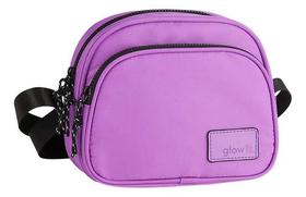Bolsa Glow It Semax Unissex Transversal Casual Lilás