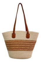 Bolsa Grande Espaçosa Feminina Shopping Palha Sintética Top Bolsa Grande Espaçosa Feminina Shopping Palha Sintética Top