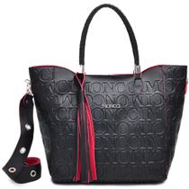 bolsa grande saco ombro feminina moncci