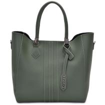 Bolsa Grande Sacola Feminina Faculdade Trabalho com alca transversal Paris Moncci