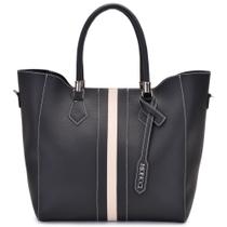 Bolsa Grande Sacola Feminina Faculdade Trabalho com alca transversal Paris Moncci