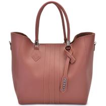 Bolsa Grande Sacola Feminina Faculdade Trabalho com alca transversal Paris Moncci