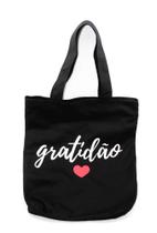 Bolsa Gratidão Ecobag Sacola Geek Tecido 100% Algodão