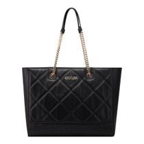 Bolsa Guess Quincey Tote Preto Un Preto