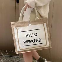 Bolsa Hello Estilo Americana Charmosa Feminino Tendência